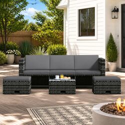 Elevate Your Outdoor Space with this Garden Lounge Set