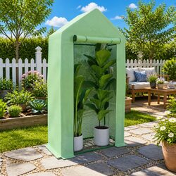 Stylish 0.5 m² Greenhouse for Your Garden Needs