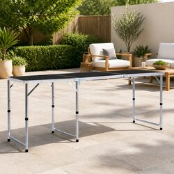 Versatile Grey Camping Table for Outdoor Adventures