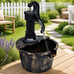 Enhance Your Outdoor Space with a Rustic Water Fountain