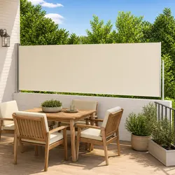 Cream Side Awning
