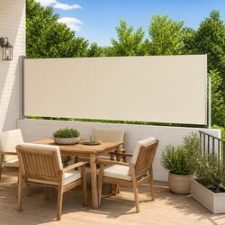 Enhance Your Outdoor Space with a Cream Side Awning