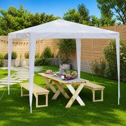 Stylish White Gazebo 2.5x2.5m for Outdoor Events