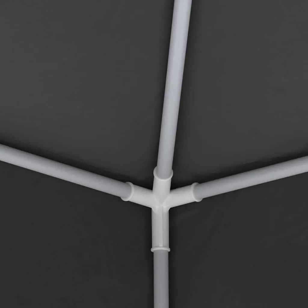 Party Tent Marquee 2.5x2.5m UV and Water Resistant with Side Walls Anthracite