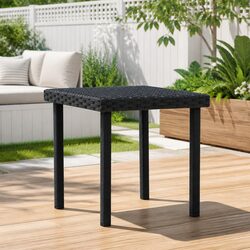 Elevate Your Garden with This Practical Black Tea Table