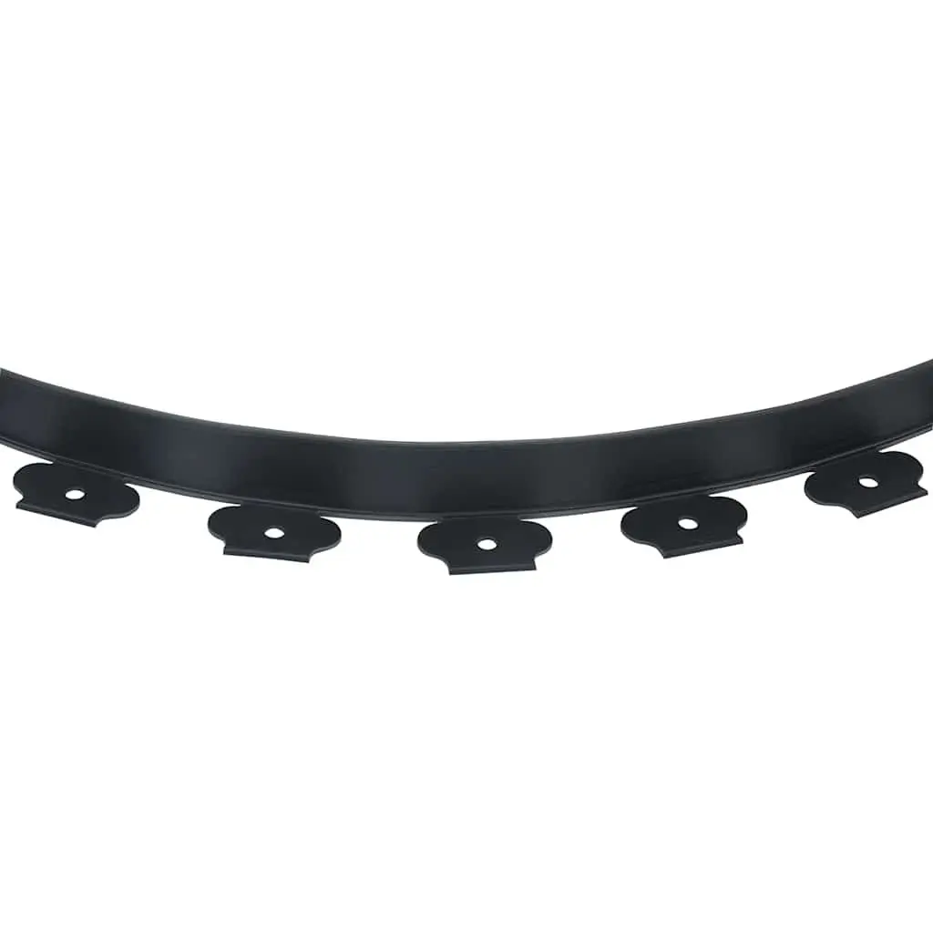 Garden Lawn Edging Border 10m Flexible Landscape Black Yard Patio Driveway