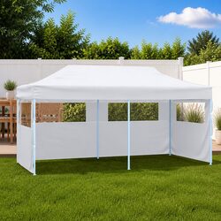 White 3x6m Outdoor Canopy Tent for Memorable Events