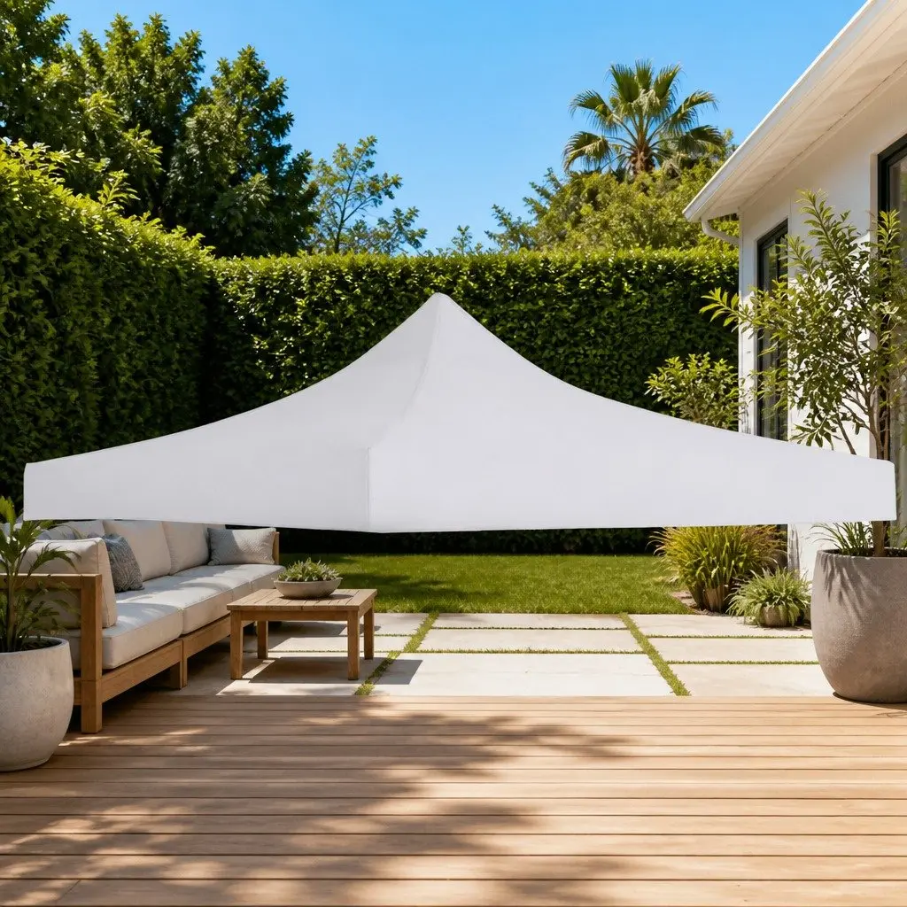 Party Tent Roof 3x3m Replacement Top Cover UV Weather Resistant Oxford Fabric