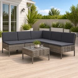 Enhance Your Outdoor Space with a 6 Piece Lounge Set