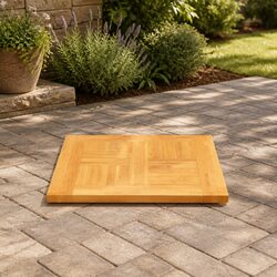 Elevate Your Dining Experience with Solid Teak Table Top