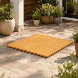 Transform Your Dining Space with a Teak Wood Table Top