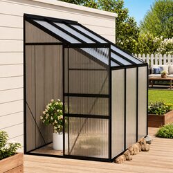 Enhance Your Garden with Anthracite Greenhouse Plant Shelter