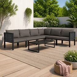 Enhance Your Outdoor Space with a 7-Piece Lounge Set