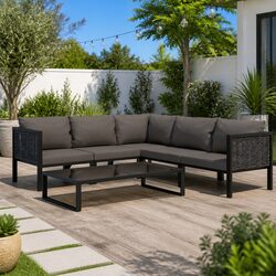 Transform Your Outdoor Space with This Modular Lounge Set