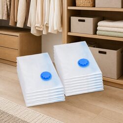 Optimize Your Space with Transparent Vacuum Storage Bags