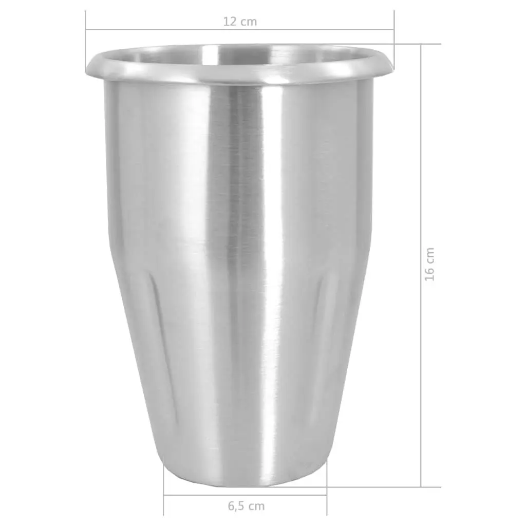 Milkshake Mixer 1L Stainless Steel Professional Dual Blade System