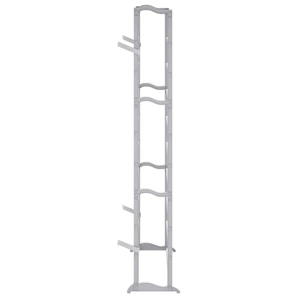 White 10-Tier Shoe Rack Lightweight Easy Assembly Organiser for Shoe Storage