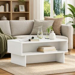 Elevate Your Living Space with a Chic White Coffee Table