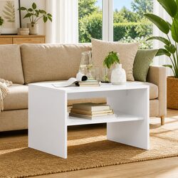 Elevate Your Living Space with a Modern White Coffee Table