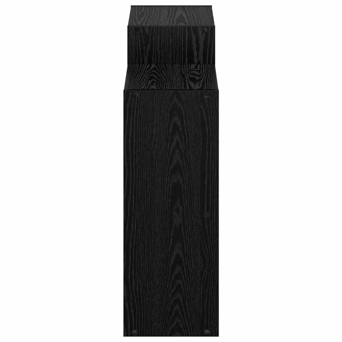 Sideboard Black Oak 90 x 30 x 90 cm Modern Storage Cabinet