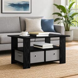 Sleek Black Coffee Table for Stylish Living Rooms
