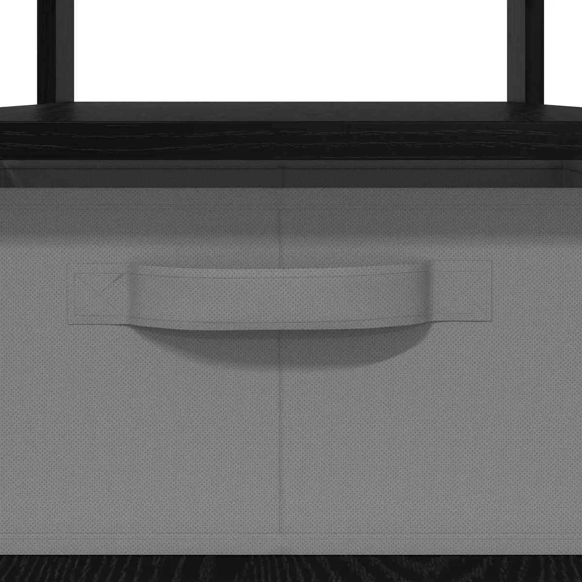 Coffee Table Black Modern Living Room Furniture Engineered Wood Storage Drawers