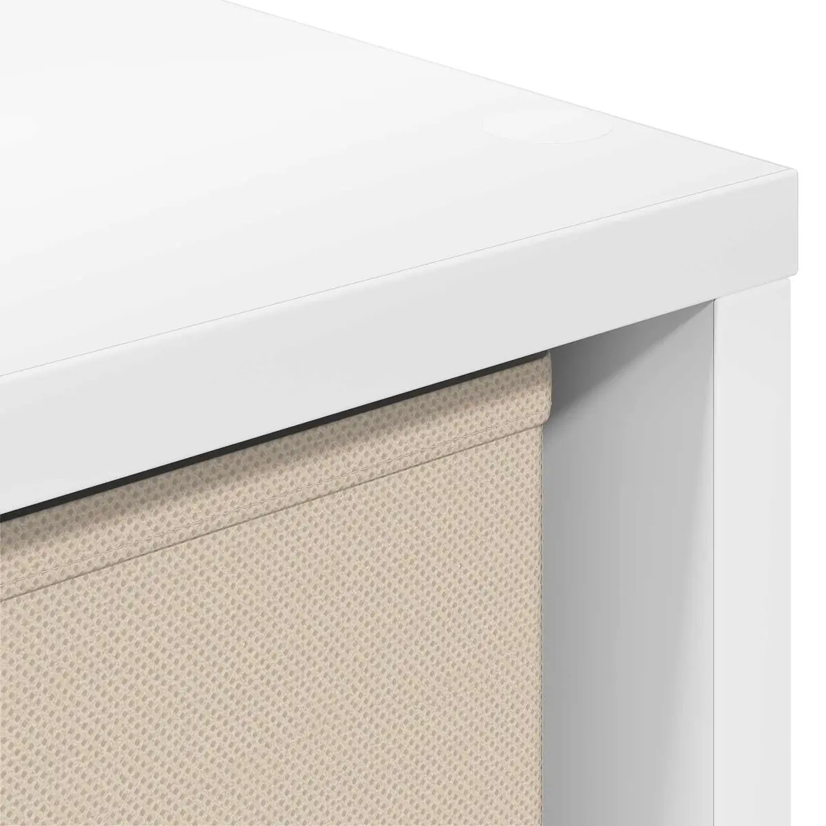Sideboard with Drawer White Storage Cabinet Living Room Furniture Modern Design
