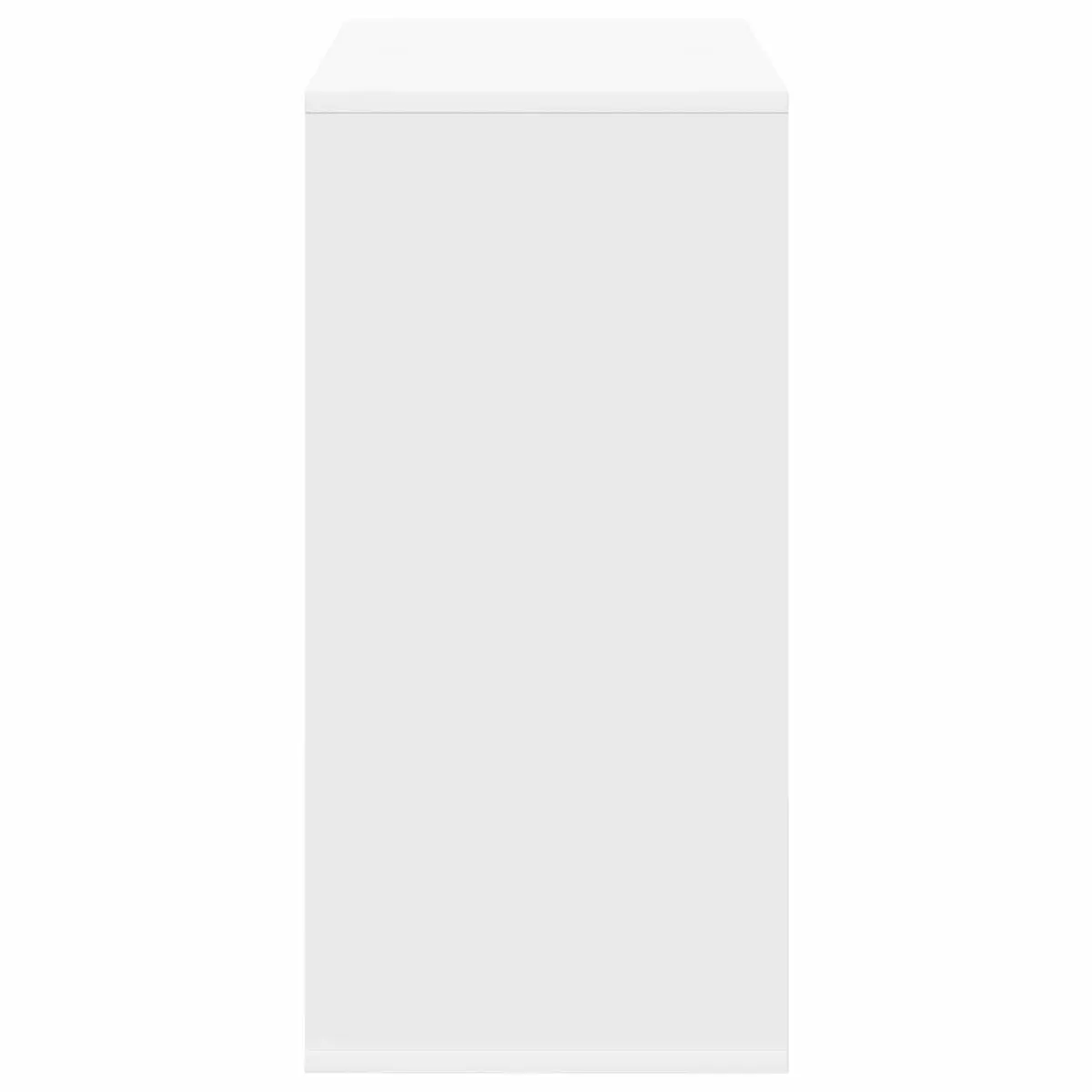 White Sideboard 68.5cm Modern Storage Cabinet with Drawer