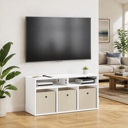 Elevate Your Space with a White Lowboard TV Unit and Drawer