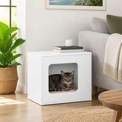Elevate Your Space with This Chic Cat House