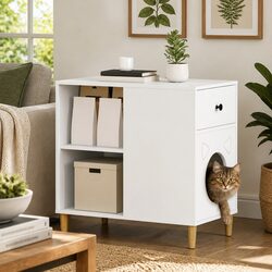 Modern Indoor Cat House for Comfortable Living Spaces