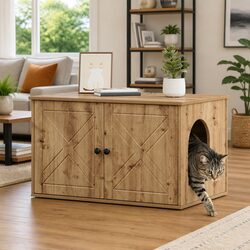 Enhance Your Living Space with a Chic Indoor Cat Hideout