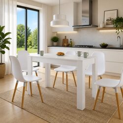 Stylish White Dining Table for Enhancing Your Space