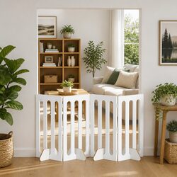 Enhance Your Home with a 4-Panel Folding Pet Fence