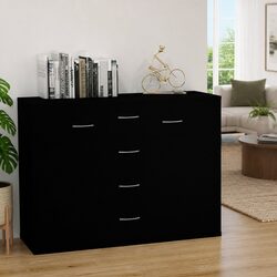 Transform Your Space with a Black 4-Drawer Sideboard