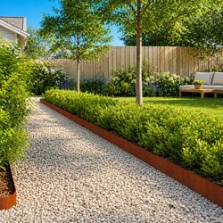 10 pcs Steel Lawn Edging for Beautiful Garden Borders