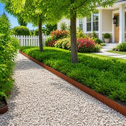 Transform Your Garden with Steel Edging - 20 Pieces