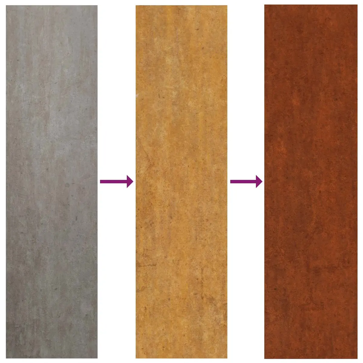 Garden Lawn Edging 10 Piece Bent Top Steel Border Edge Rusty 103x20cm
