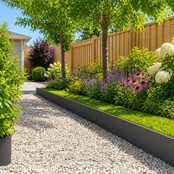 Enhance Your Outdoor Space with Flexible Steel Garden Edging