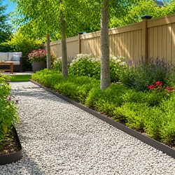 Steel Black Lawn Edging Border - 20 Pieces for Your Garden