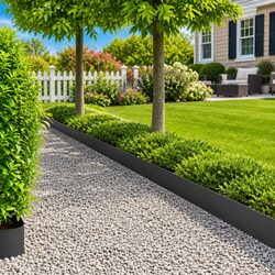 Elevate Your Garden with 20-Piece Lawn Edging Border