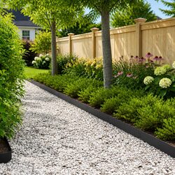 Enhance Your Garden with Black Steel Edging