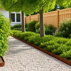 Enhance Your Garden with 10 Pieces of Steel Edging