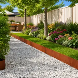Enhance Your Garden Space with Flexible Steel Edging, 20pcs