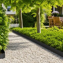 Elevate Your Garden Aesthetic with Black Lawn Edging