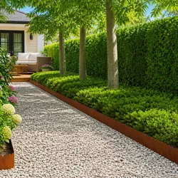 Enhance Your Garden with 10 Pieces of Steel Lawn Edging