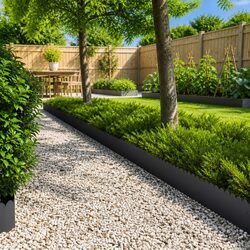 Enhance Your Outdoor Space with 20 Steel Lawn Edging Pieces