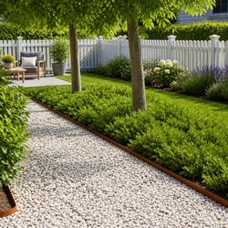 Enhance Your Garden Space with Steel Lawn Edging - 10 Pieces