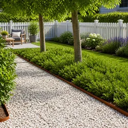 Enhance Your Garden Space with Steel Lawn Edging - 10 Pieces