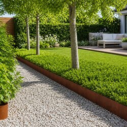 Flexible Landscape Fencing - 10 Piece Steel Set